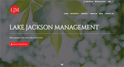 Desktop Screenshot of lakejacksonmanagement.com