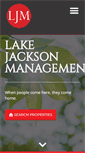 Mobile Screenshot of lakejacksonmanagement.com